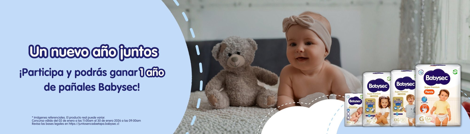 Concurso 1 año de pañales