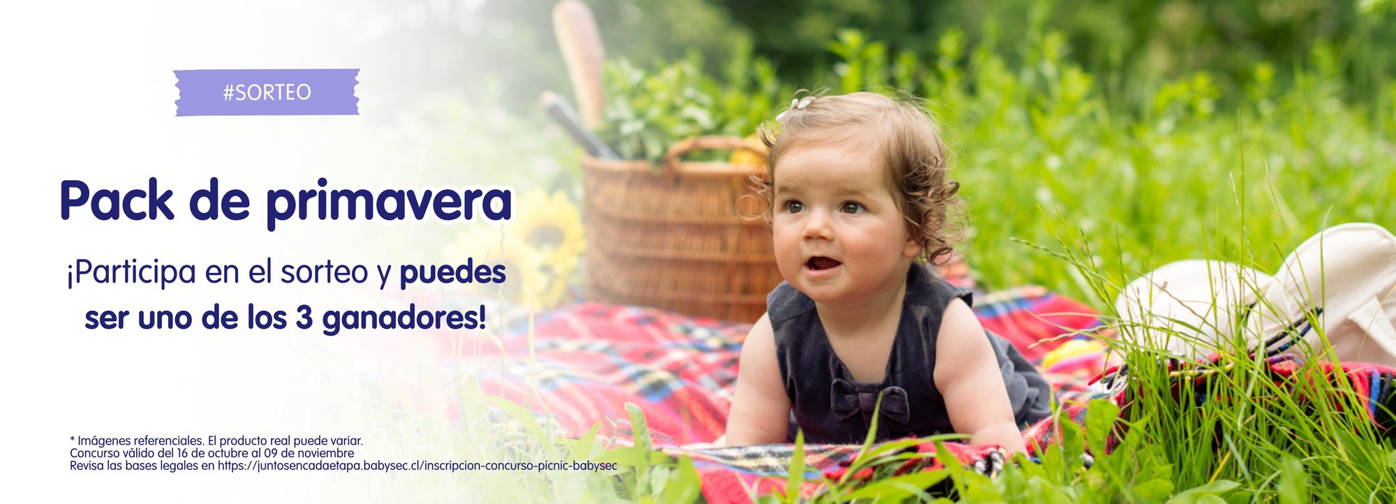 Concurso para ganarte un pack con productos para un picnic
